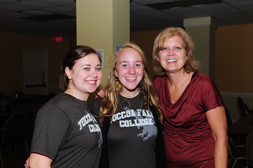 Dr. Debbie Moore with TFC students