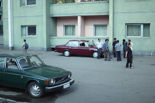 Two Cars, Pyongyang | by openbox