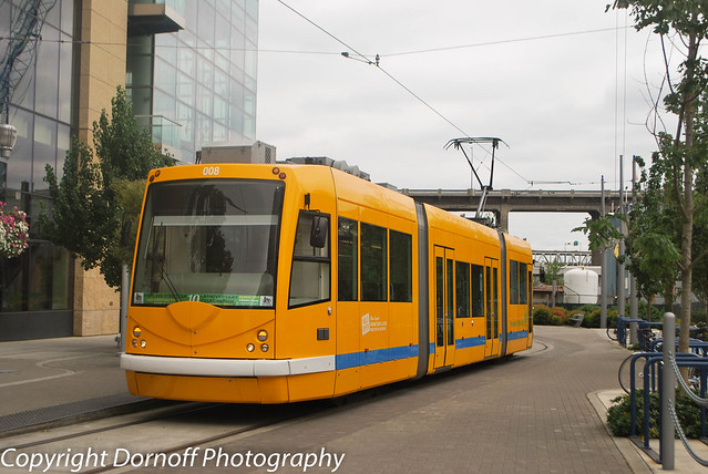portland Streetcar in South Waterfront