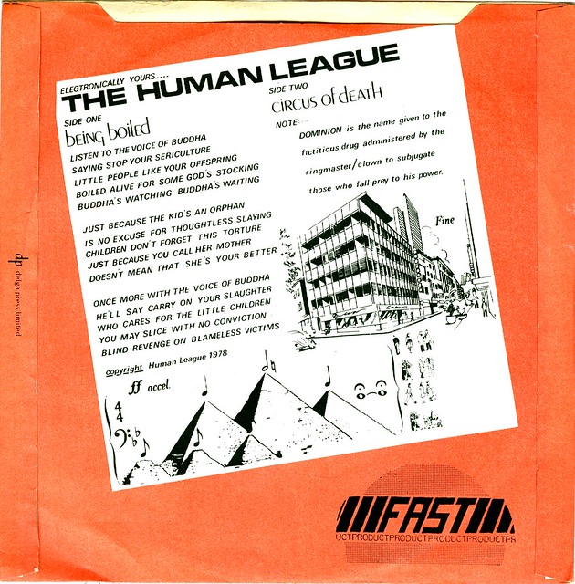 1 - Human League, The - Being Boiled -  - UK - 1978-