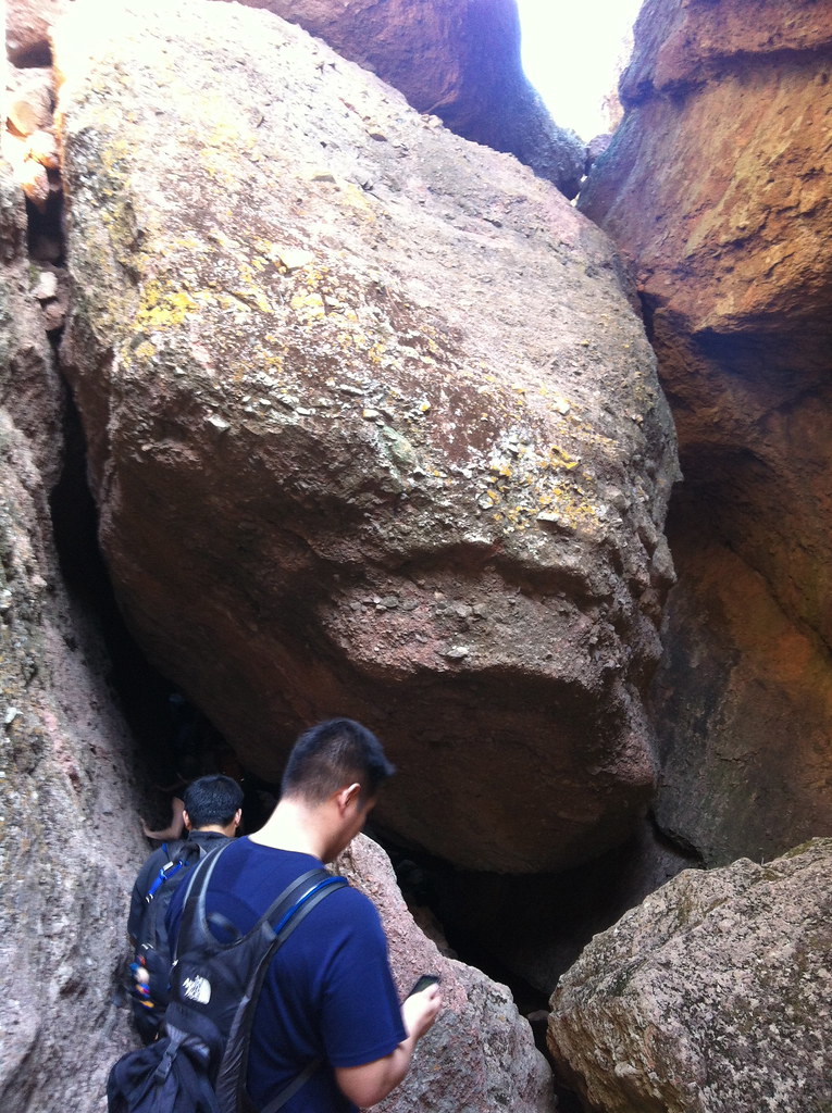 Hiking at The Pinnacles, CA