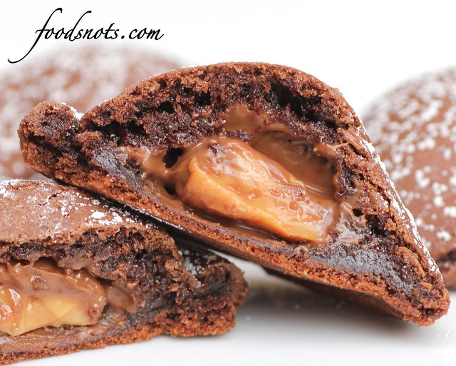 Chocolate Rolo Cookies