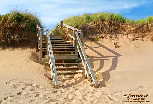 ocean sea seascape canada beach landscape sand dune steps scenic princeedwardisland pei singingsands basinhead landscapephotograph