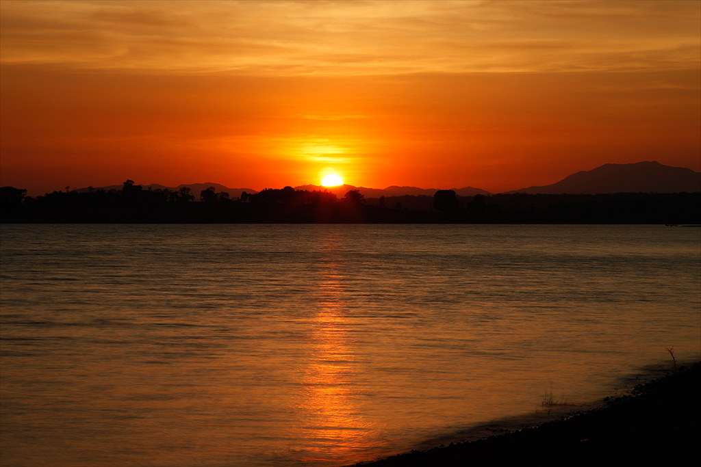 Sunset at Kabini River