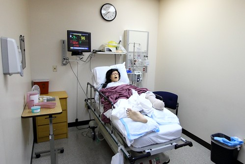 Simulation Lab at ASU's College of Nursing