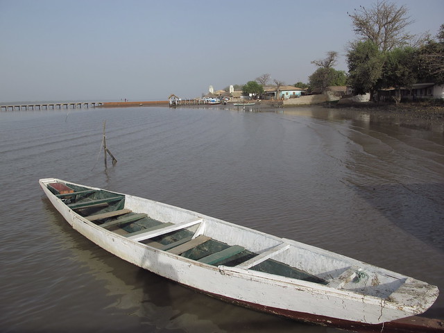 The Gambia River Fluss Tendaba West Africa Afrika