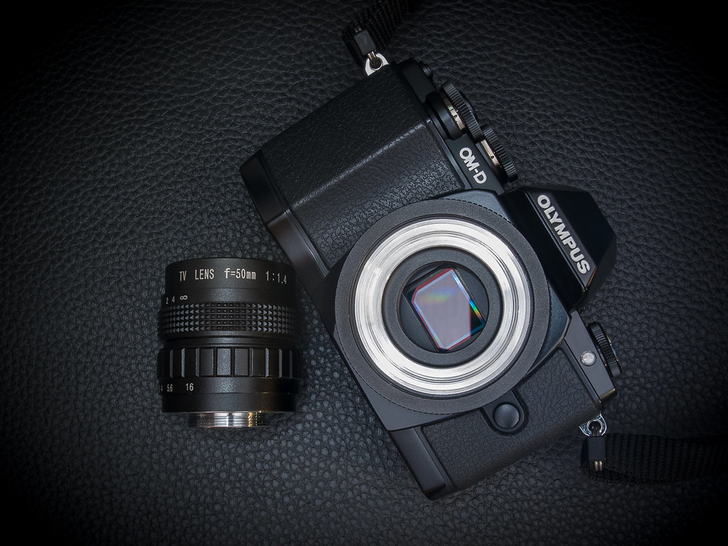 Depicted: Olympus OM-D E-M10 & 50mm f/1.4 CCTV C-mount lens