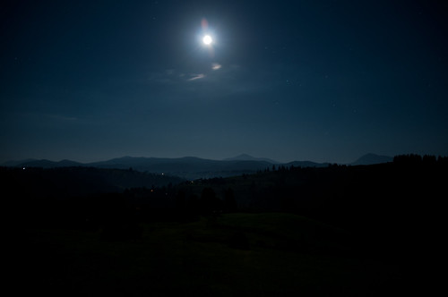 moon mountains night carpathians 1870 hoverla petros ночь горы d90 луна nikkor1870 карпаты vertices говерла петрос вершины