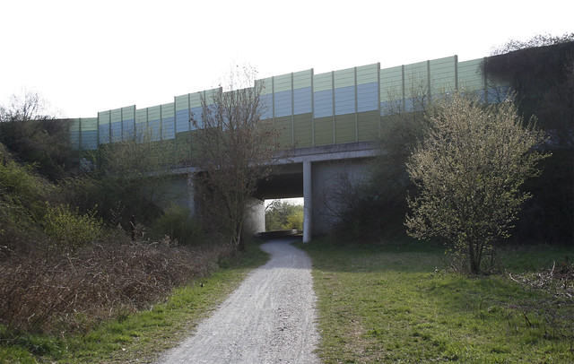 Autobahnunterführung, Weiterstadt 2014