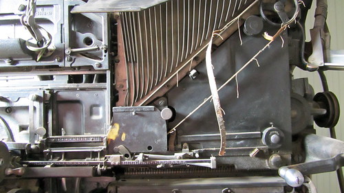Linotype machine, detail | ellenm1 | Flickr
