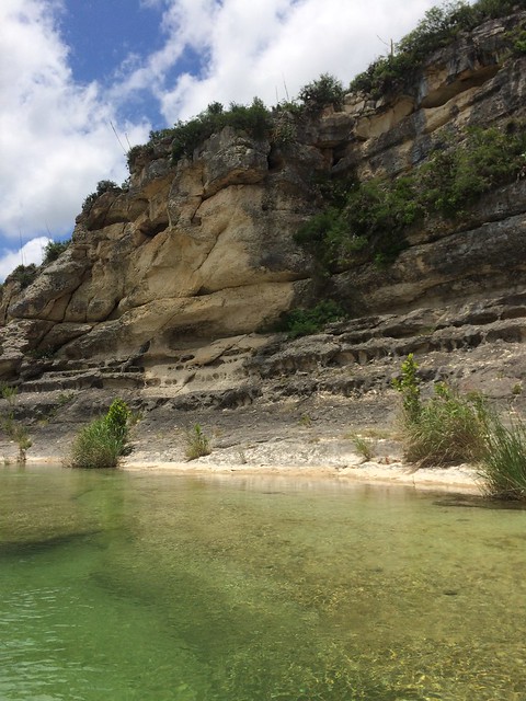 Rock Wall on The Nueces