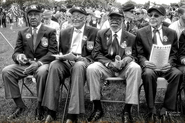 Recognizing the Tuskegee Airmen of World War II.