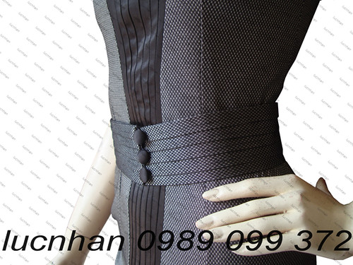 Váy liền công sở - do Cty thiết kế thời trang LỤC NHÂN thiết kế 0989 099 372 - 0411 dpg - 3