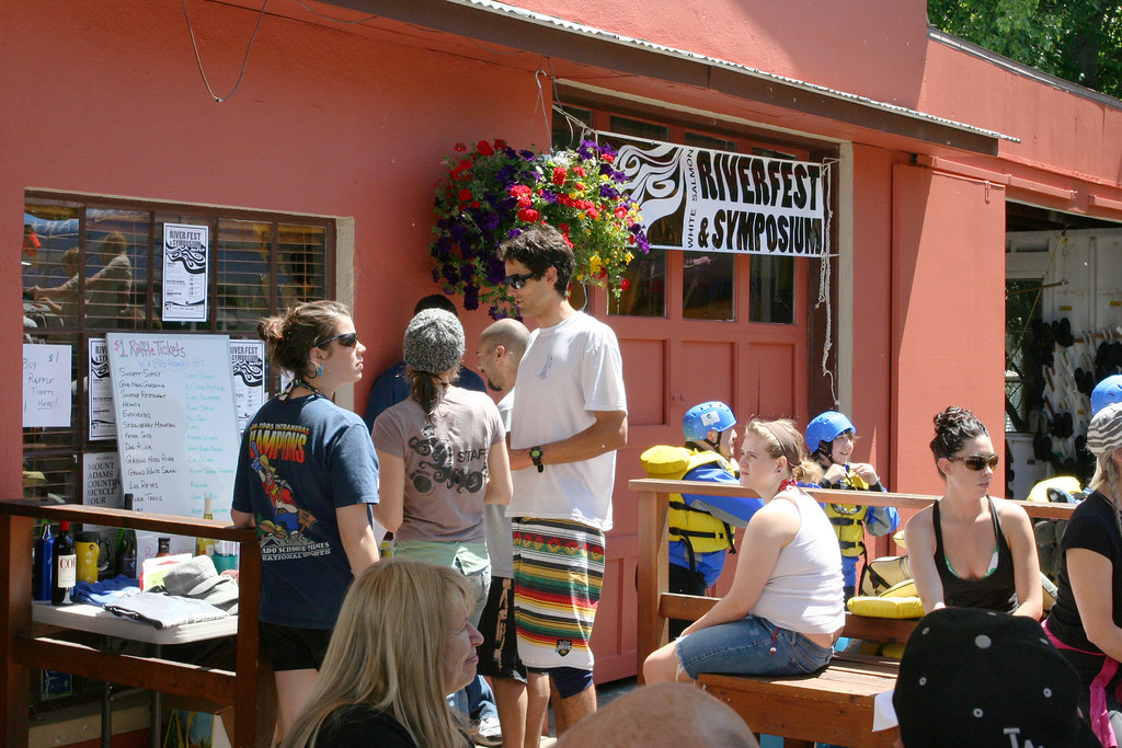 Rafters, Raffle tickets and SWAG, oh my! | Riverfest 2010 Hu… | Flickr