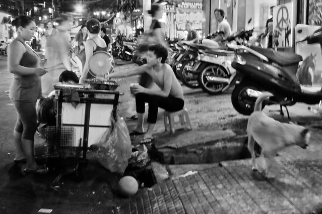 Saigon. Street cuisine