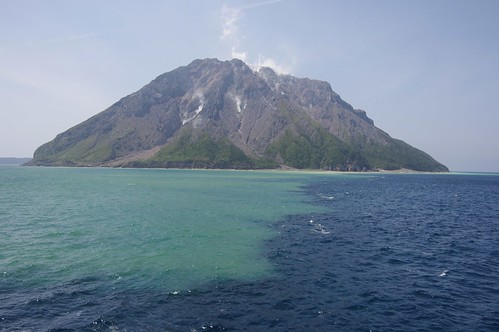 sea mountain japan island volcano kagoshima mishima da1645mm 薩摩硫黄島 三島村