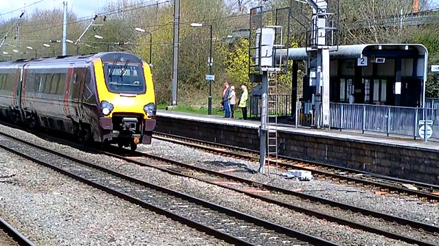 Class 221127 1V55 12:07 Manchester Piccadilly to Exeter St Davids @ Longbridge 27/04/13