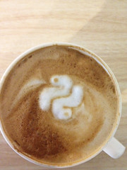 Today's latte, Python.