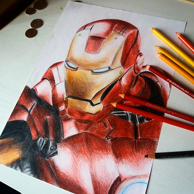 How to Draw Iron-man | Nil Tech - shop.nil-tech