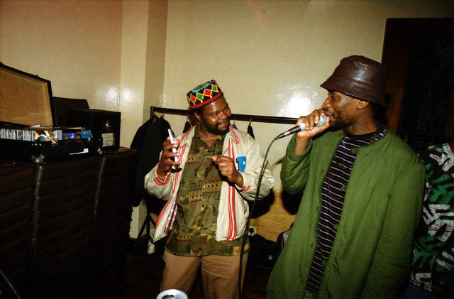 Celebrating the Congo's Anniversary with The Congo All Stars from Democratic Republic of Congo DRC at The Africa Centre London 29th June 2001 003 Zimbabwean Promoter & DJ Wala RIP