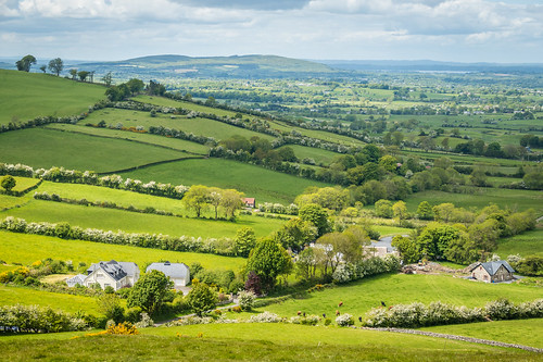 ireland rural landscape hill loughcrew