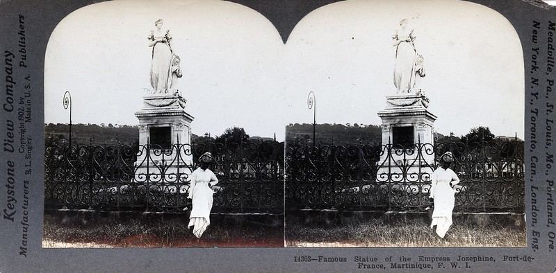 Famous Statue of the Empress Josephine, Fort-de-France, Martinique
