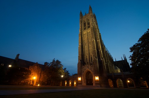 Duke Chapel at Dusk | Why bother with HDR when you can get b… | Flickr