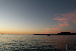 Sunset on Cid Harbour