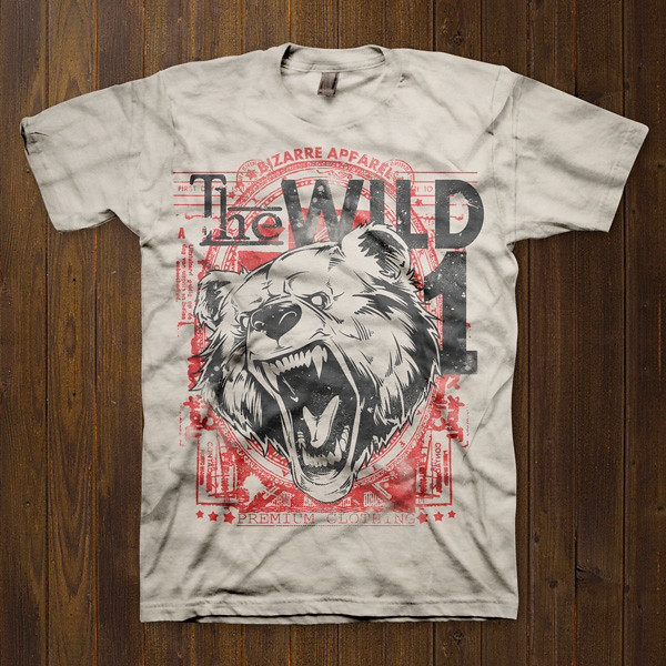 T-shirt_Design_Template_810 | The wild | Tshirt-Factory | Flickr