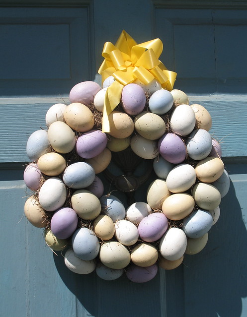 Easter Egg Wreath, Charleston, SC, USA
