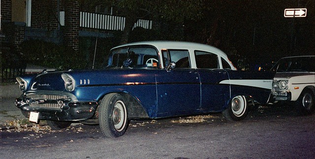 My 1957 Chevrolet 4 door model 210 6 cyl 3 spd std