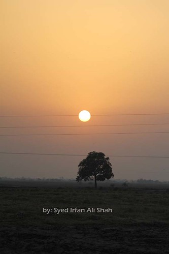 Sunset by Syed Irfan Ali Shah 01, Chuhar Jamali, Thatta, Sindh, Pakistan!
