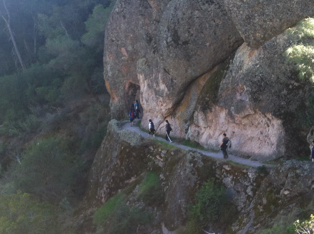 Hiking at The Pinnacles, CA