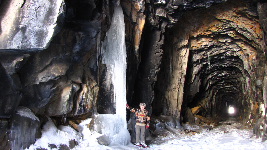 Donner Train Tunnels and Snow Sheds | Here is one of the hug… | Flickr