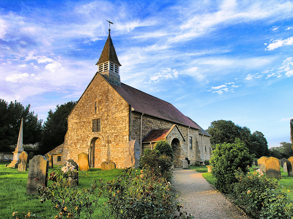 All Saints Church, Sinnington village, North Yorkshire. UK.