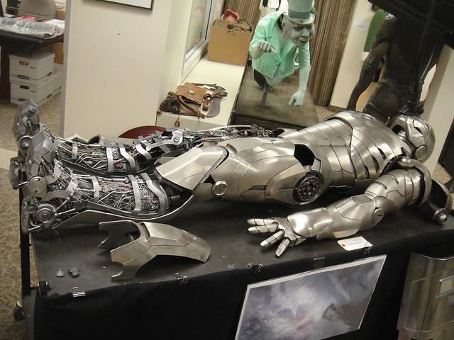 Captain America Prop Auction - Iron Man 2 armor