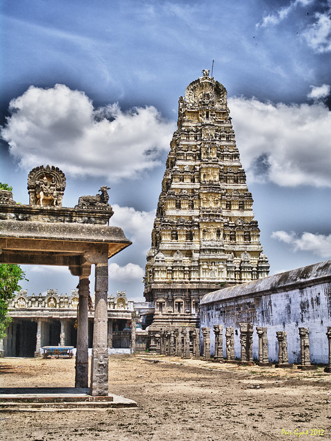 Ekambareswarar Temple. Kanchipuram. Храм Экамбарешвара. Канчипурам.