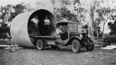 Chevrolet truck at Ingaby, St George, 1927