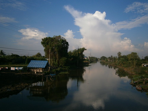 storm weather clouds reflections thailand canal skies storms chachoengsao คลอง totallythailand