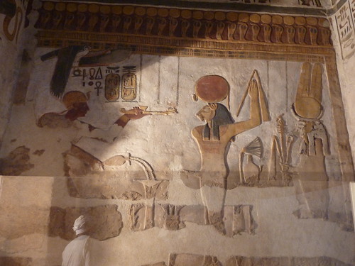 Ramsses III censing before a form of Sekhmet-Min