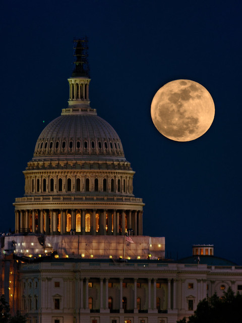 Pink Moon Over the Capitol  ODC2 DIY