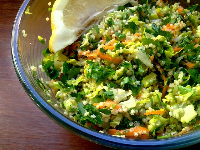 Vegan quinoa tabbouleh - Tabulé de quinoa