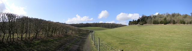Chilterns Panorama near Hughenden. Saunderton Circular via West Wycombe