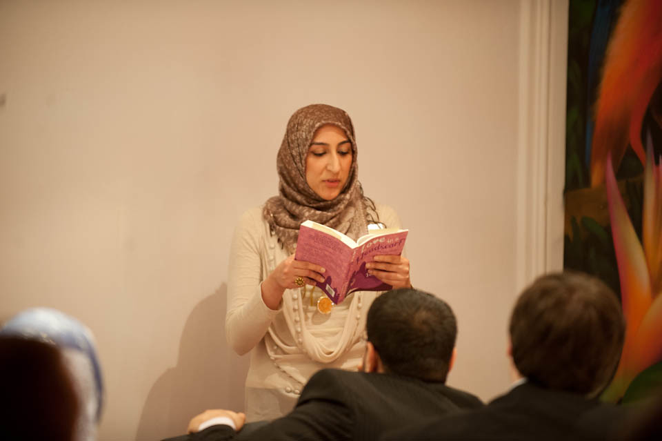 Remona Aly Reading From Love In A Headscarf Britislam Flickr - 