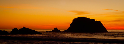 ocean california sunset sun beach waves sonoma goatrock