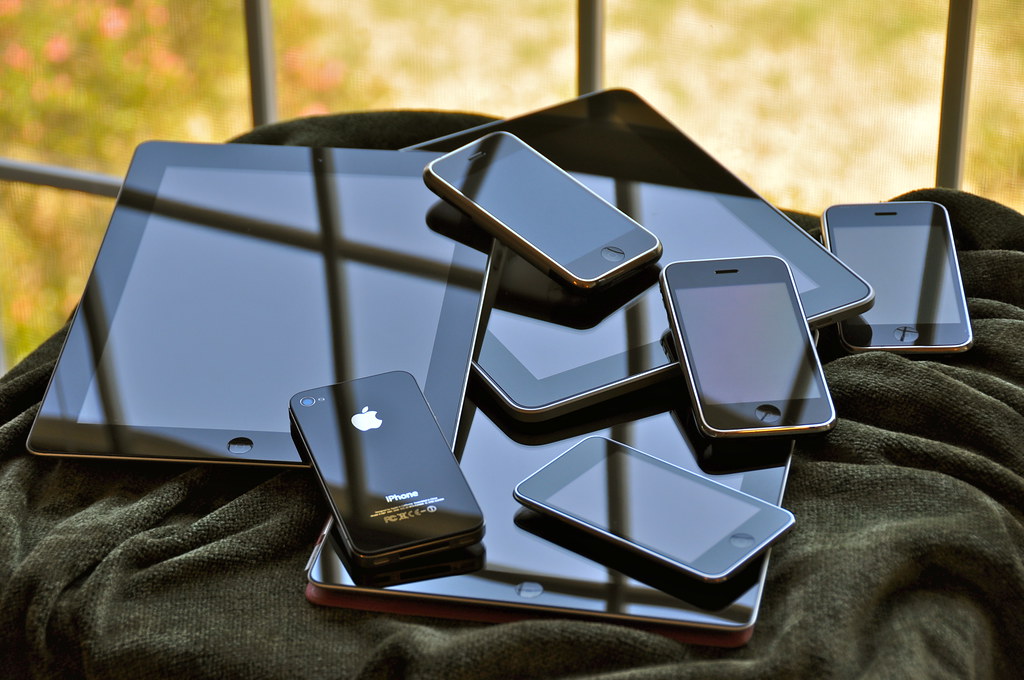 the iOS family pile (2012)