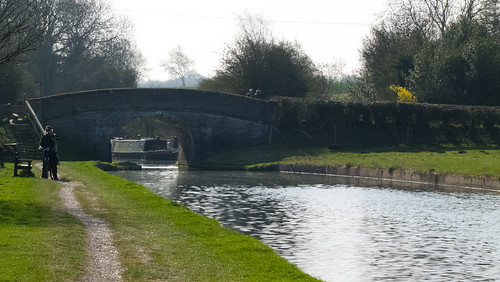 Staffs & Worcs canal and Hyde Mill Lane bridge, Brewood