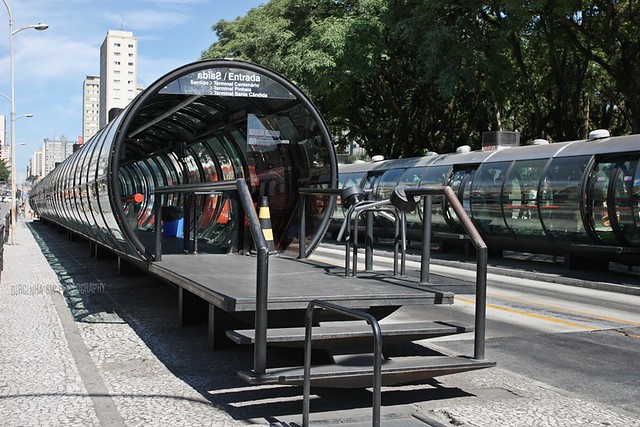 Estações Tubo -  Transporte Urbano de  Curitiba  CTB