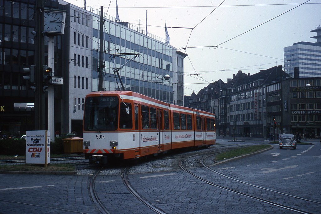 JHM-1976-1118 - Allemagne, Bielefeld, tramway