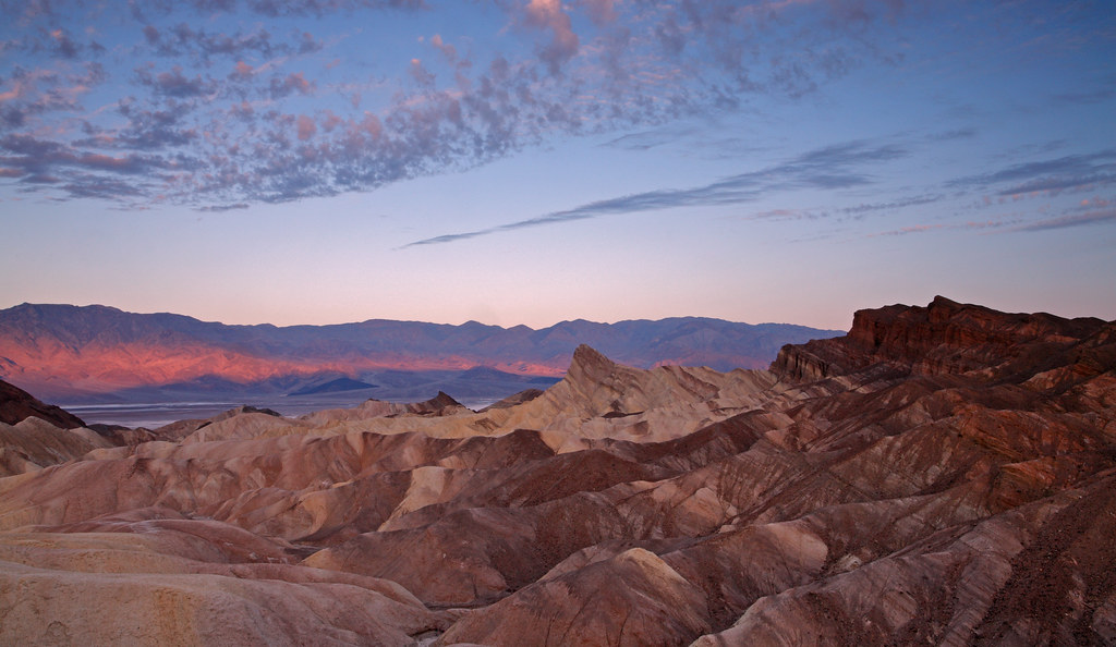 Death Valley: Zabrinski Point sunrise
